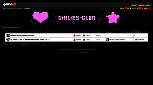 girliesclan.gameme.com