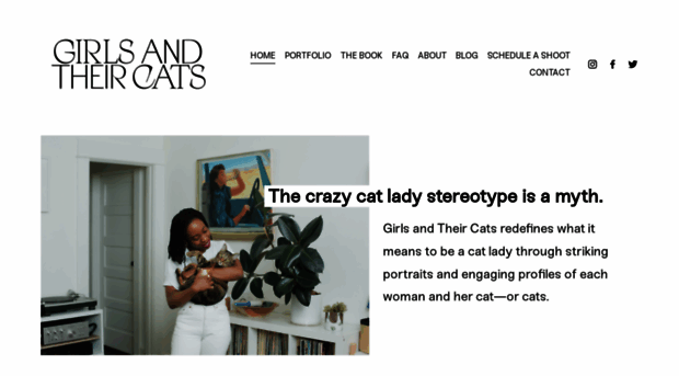 girlsandtheircats.com