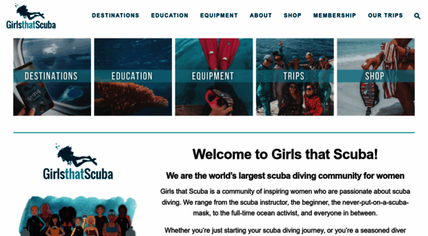 girlsthatscuba.com