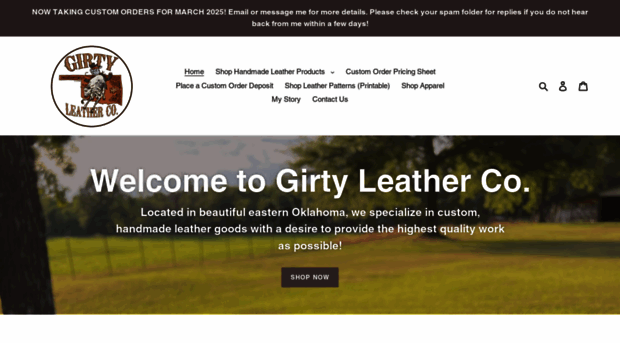 girtyleatherco.com