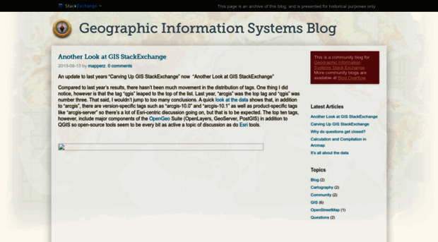 gis.blogoverflow.com