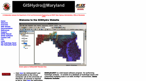 gishydro.eng.umd.edu