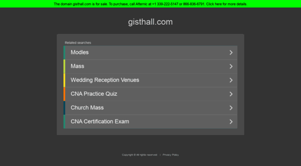 gisthall.com