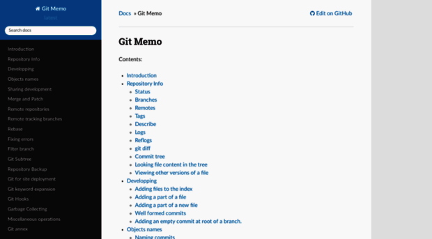 git-memo.readthedocs.org