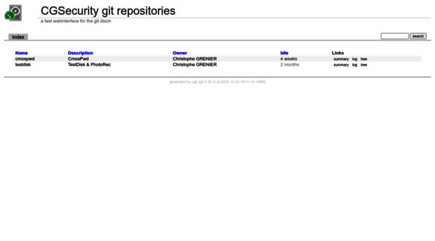 git.cgsecurity.org