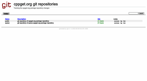 git.cppget.org