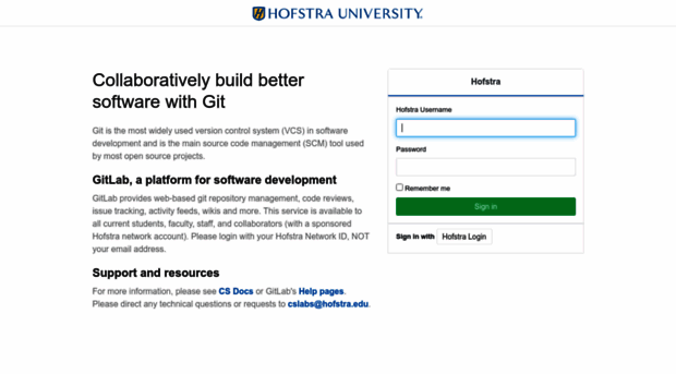 git.cs.hofstra.edu