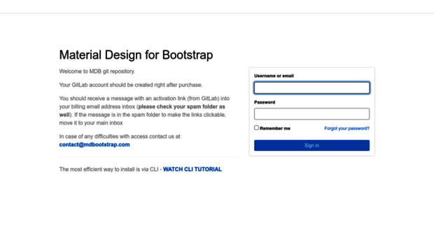 git.mdbootstrap.com