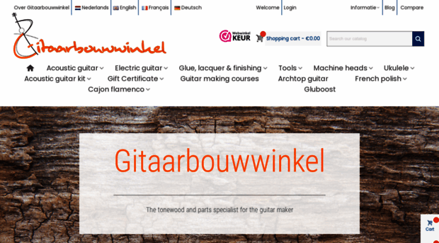 gitaarbouwwinkel.be