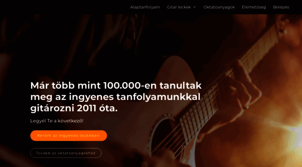 gitaroktatas.com