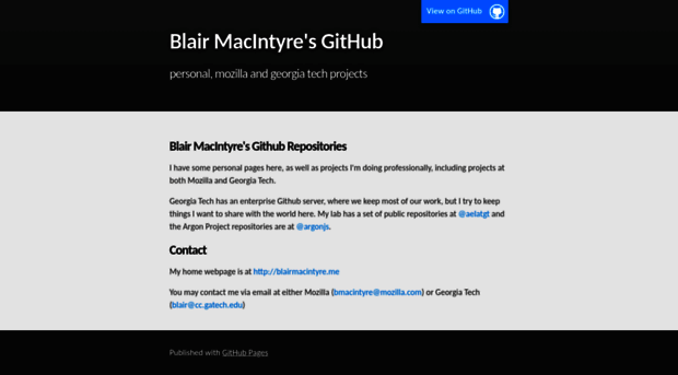 github.blairmacintyre.me