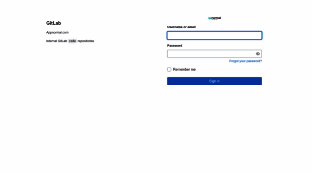 gitlab.appnormal.com