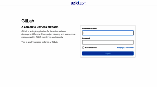 gitlab.azki.com