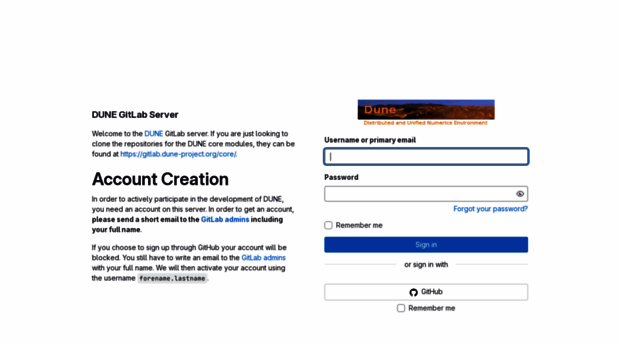 gitlab.dune-project.org