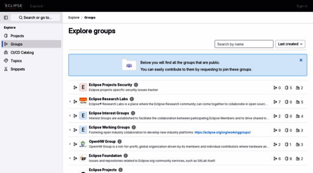 gitlab.eclipse.org