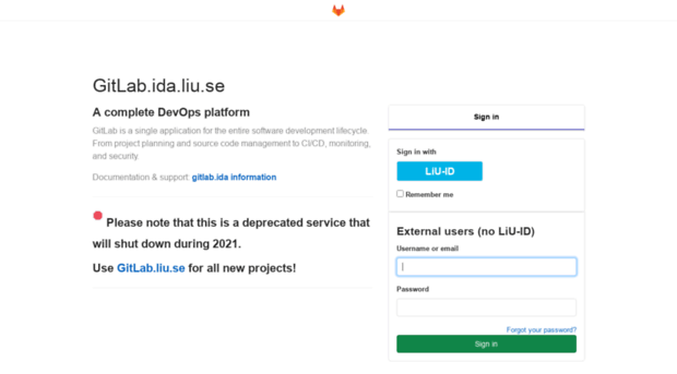 gitlab.ida.liu.se