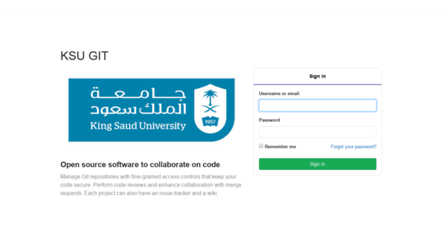 gitlab.ksu.edu.sa