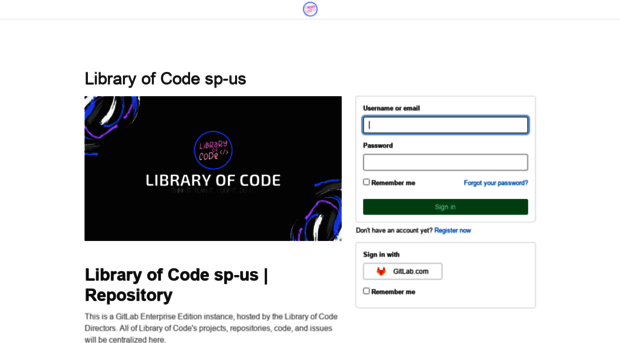 gitlab.libraryofcode.org