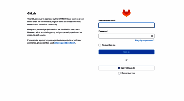 gitlab.switch.ch