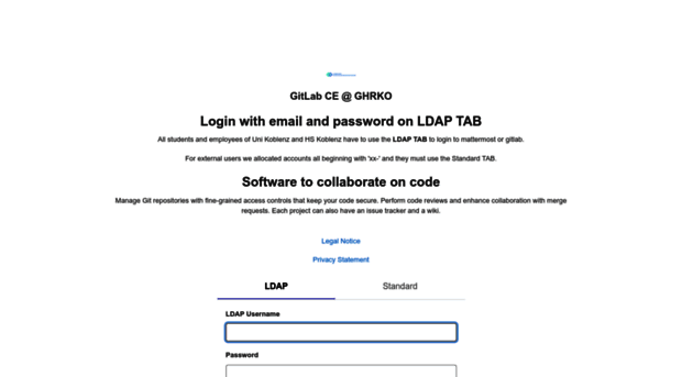gitlab.uni-koblenz.de