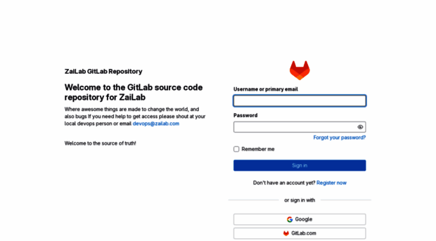 gitlab.zailab.com