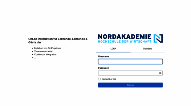 gitlab2.nordakademie.de