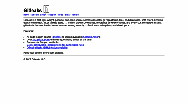 gitleaks.io