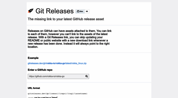 gitreleases.dev