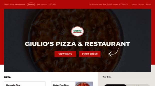 giuliospizzarestaurant.com