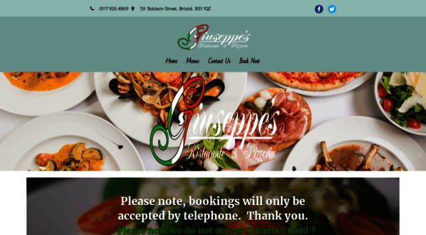 giuseppesitalianrestaurant.co.uk