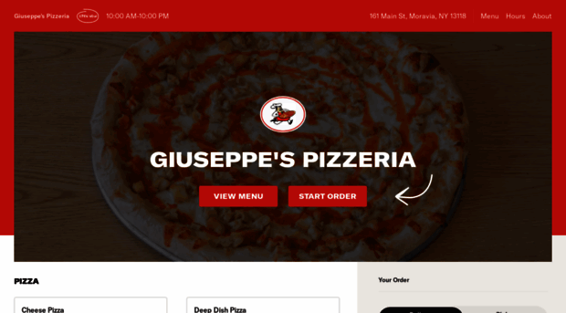 giuseppespizzeriamenu.com