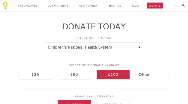 give.childrensmiraclenetworkhospitals.org
