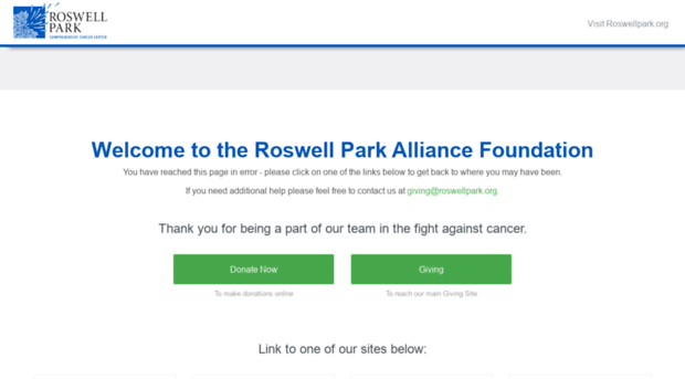 give.roswellpark.org