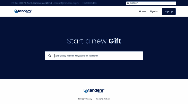 give.tandem.org.nz