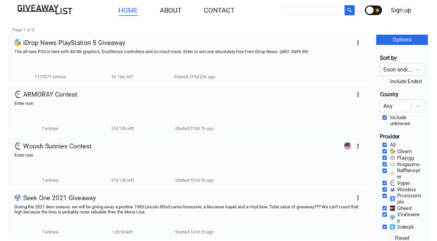 giveaway-list.com