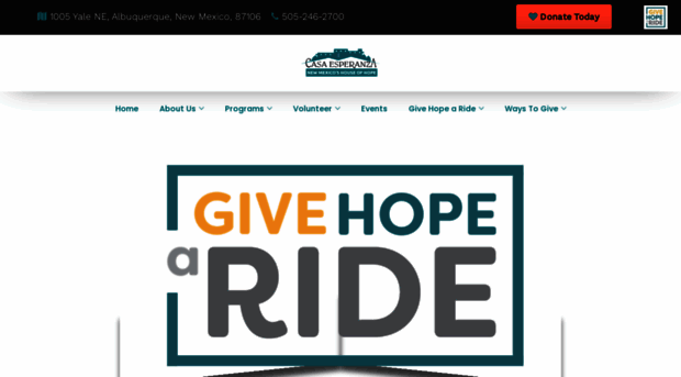 givehopearide.com