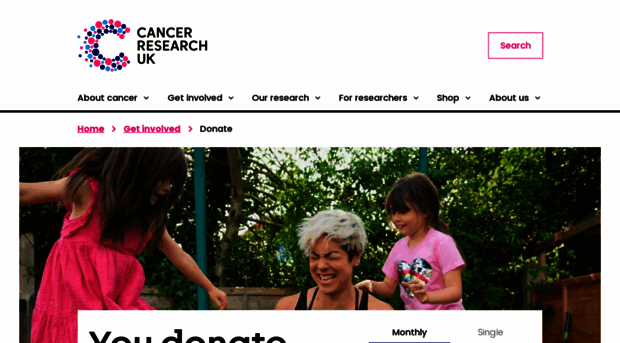 giveincelebration.cancerresearchuk.org