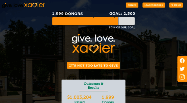 givelove.xula.edu