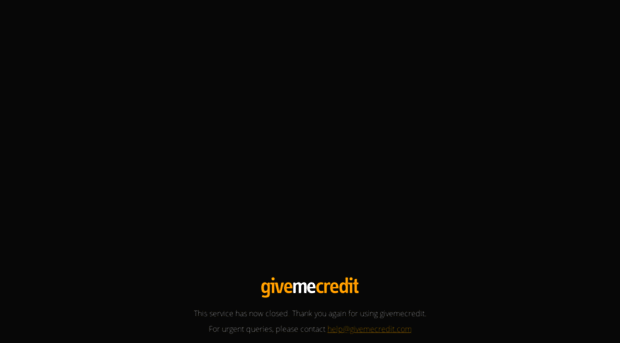 givemecredit.com