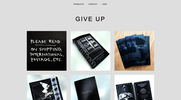 giveup.bigcartel.com