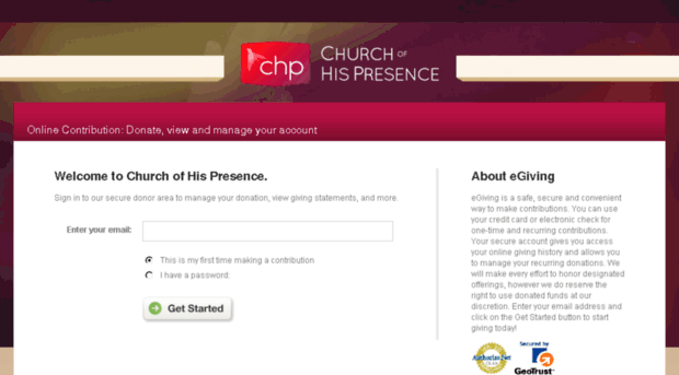 giving.churchofhispresence.org
