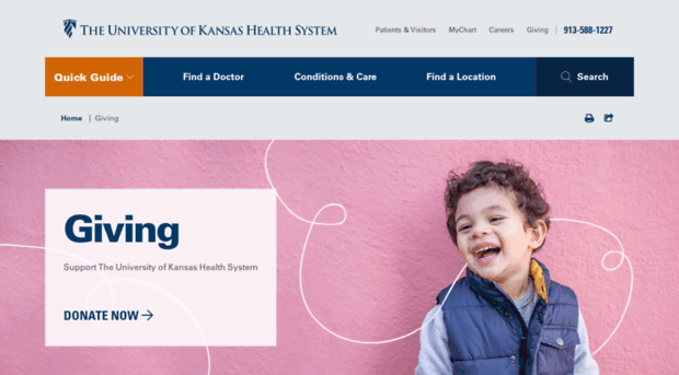 giving.kansashealthsystem.com