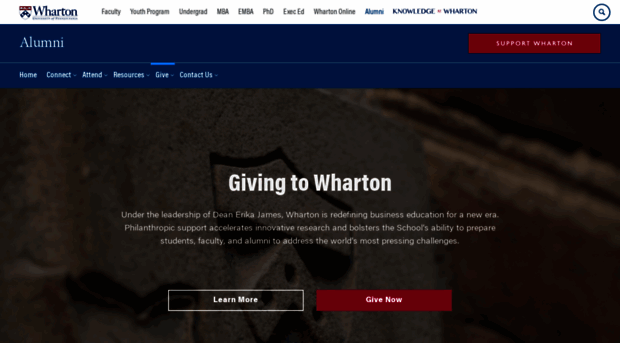 giving.wharton.upenn.edu