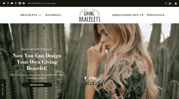 givingbracelets.com