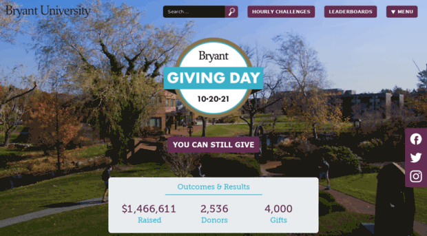 givingday.bryant.edu