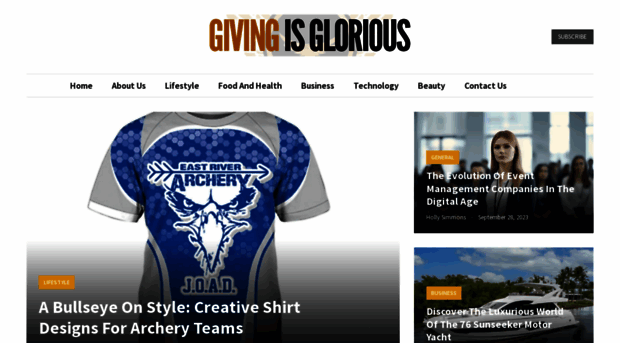 givingisglorious.com