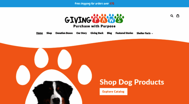 givingpaws.com