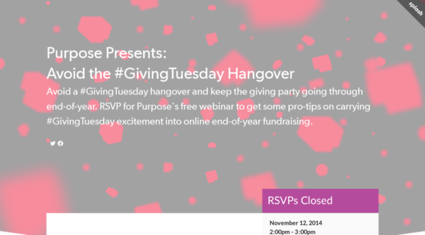 givingtuesdayhangover.splashthat.com