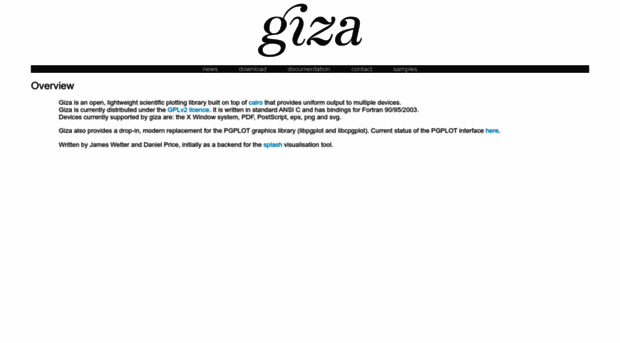 giza.sourceforge.net