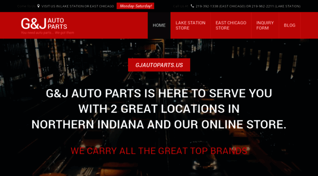 gjautoparts.us